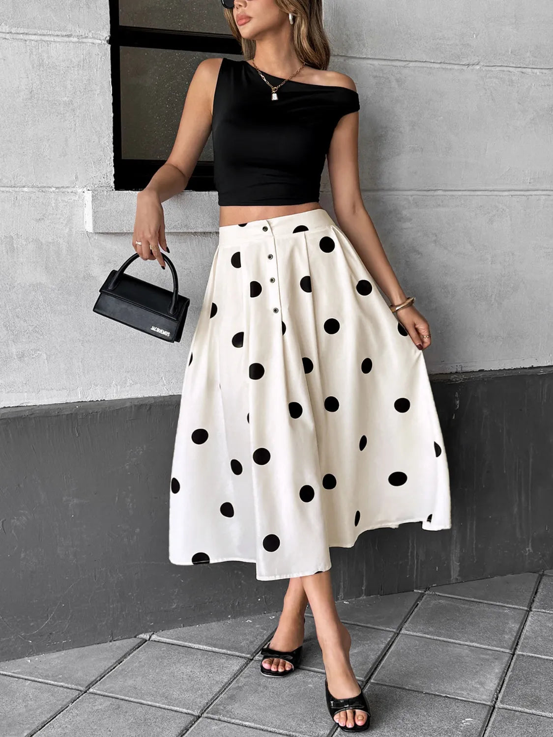 Polka Dot Skirt - Grace Beauty H&C