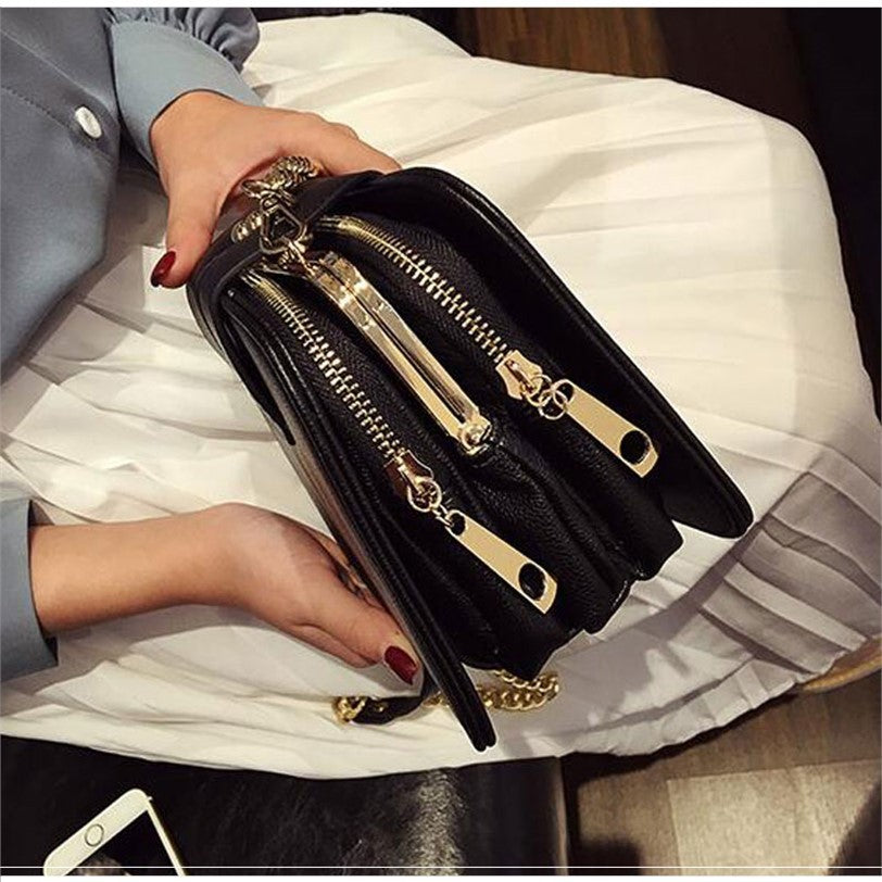 Handbags Clutch Bag Ladies Messenger Bags With Metal Buckle - Grace Beauty H&C