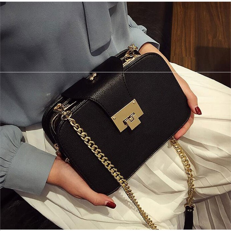 Handbags Clutch Bag Ladies Messenger Bags With Metal Buckle - Grace Beauty H&C