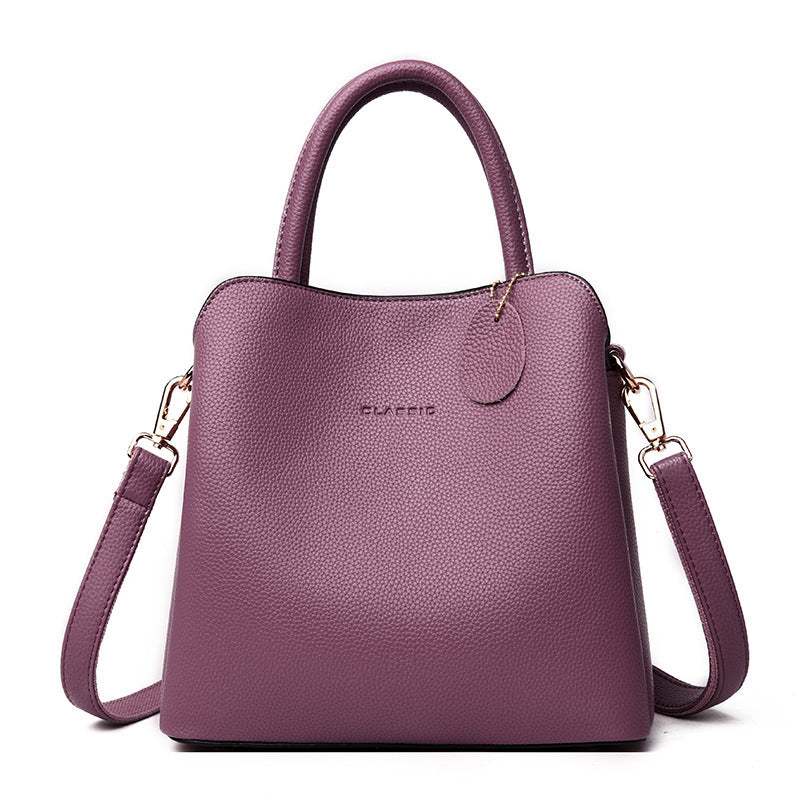Women Bags Designer High Quality Leather Handbags Casual Tote Bag - Grace Beauty H&C