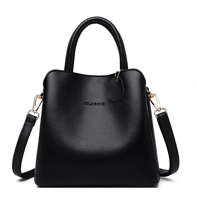 Women Bags Designer High Quality Leather Handbags Casual Tote Bag - Grace Beauty H&C