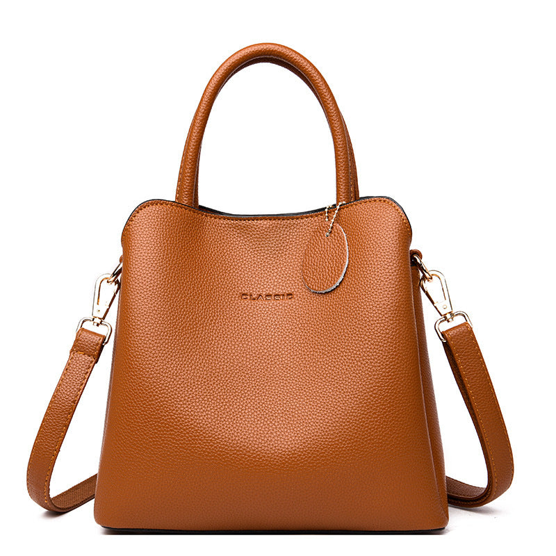 Women Bags Designer High Quality Leather Handbags Casual Tote Bag - Grace Beauty H&C