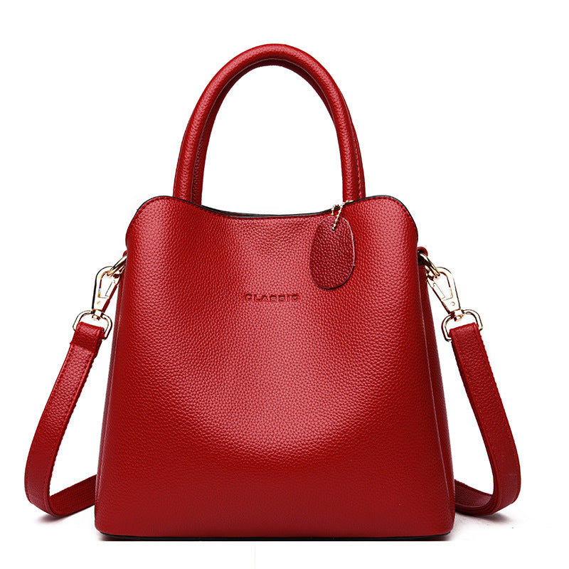Women Bags Designer High Quality Leather Handbags Casual Tote Bag - Grace Beauty H&C