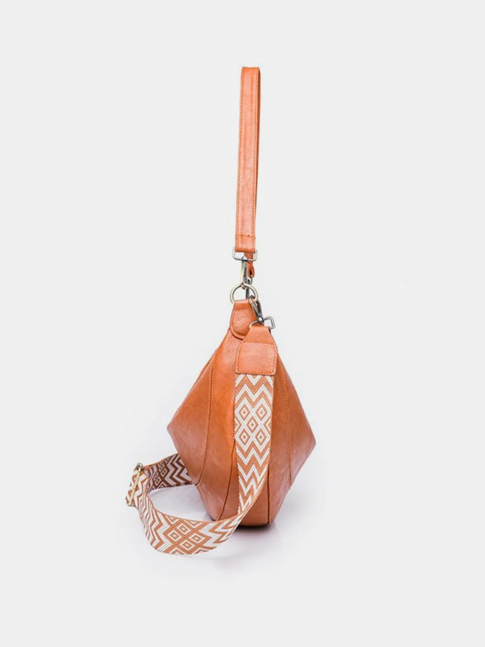 PU Leather Removable Strap Crossbody Bag - Grace Beauty H&C