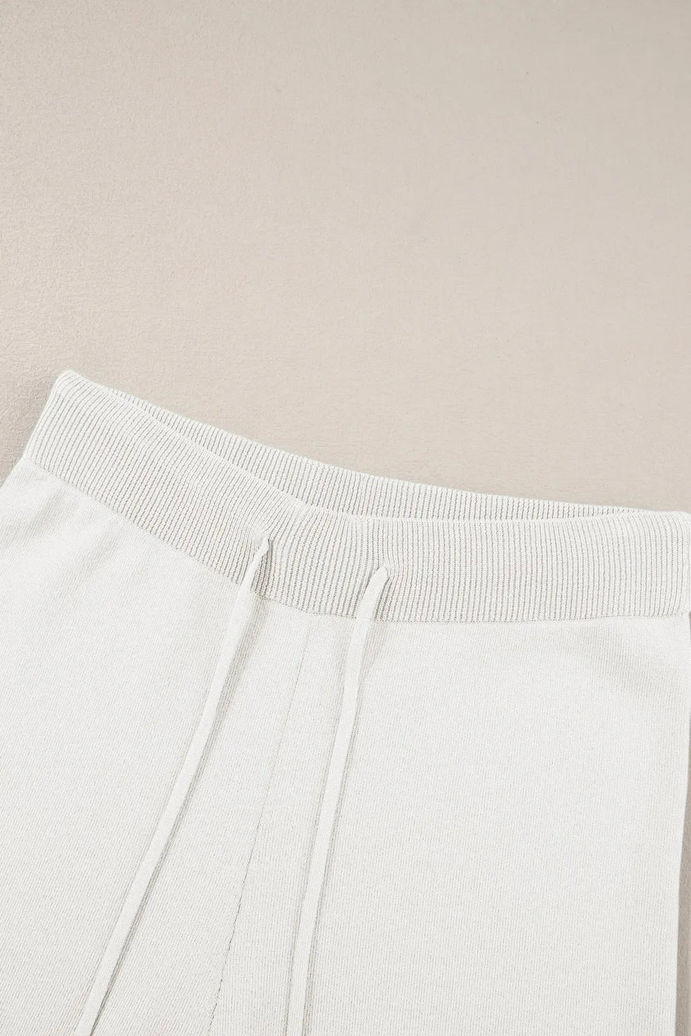 Contrast Trim Round Neck Top and Pants Set - Grace Beauty H&C