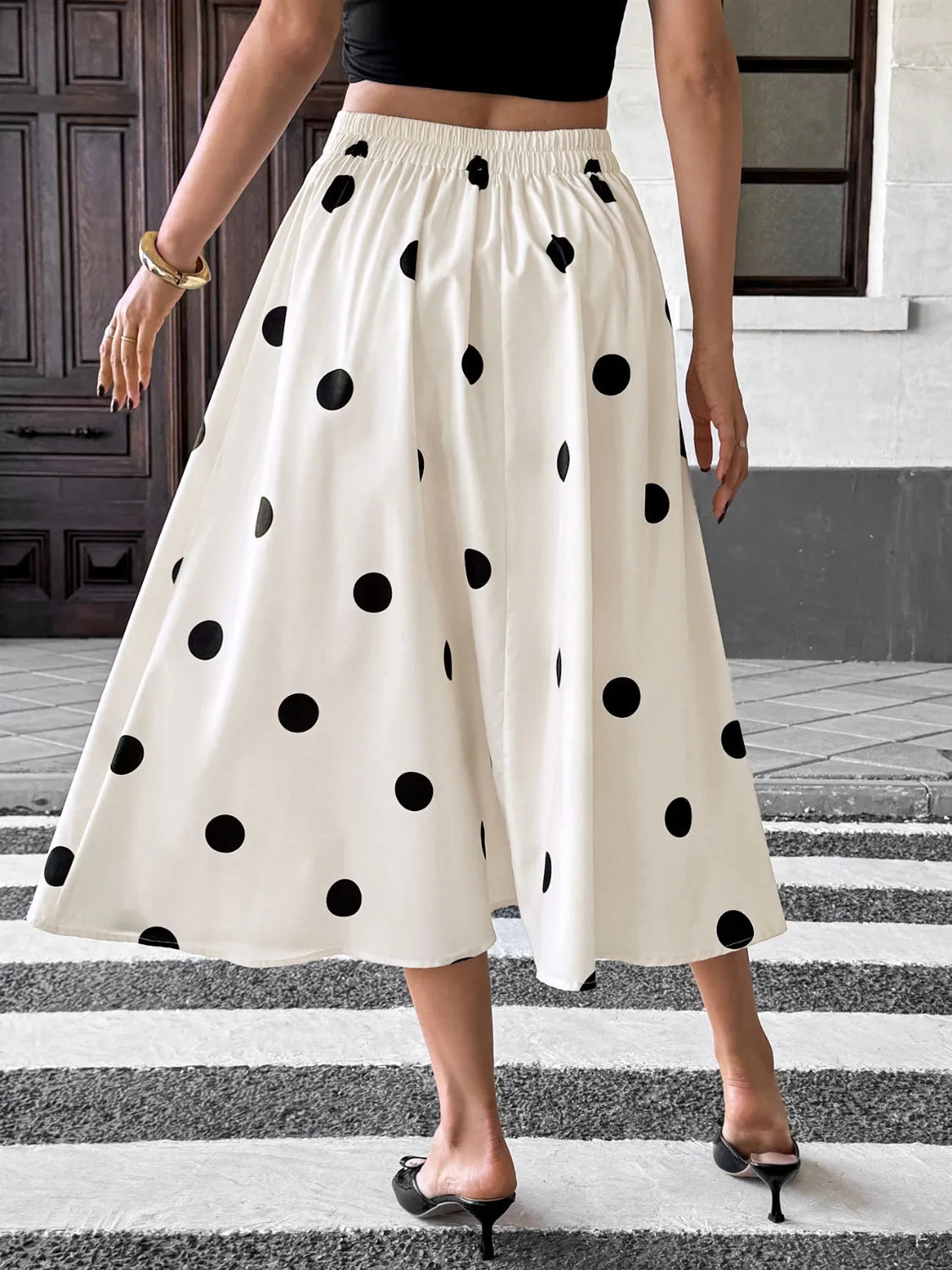 Polka Dot Skirt - Grace Beauty H&C