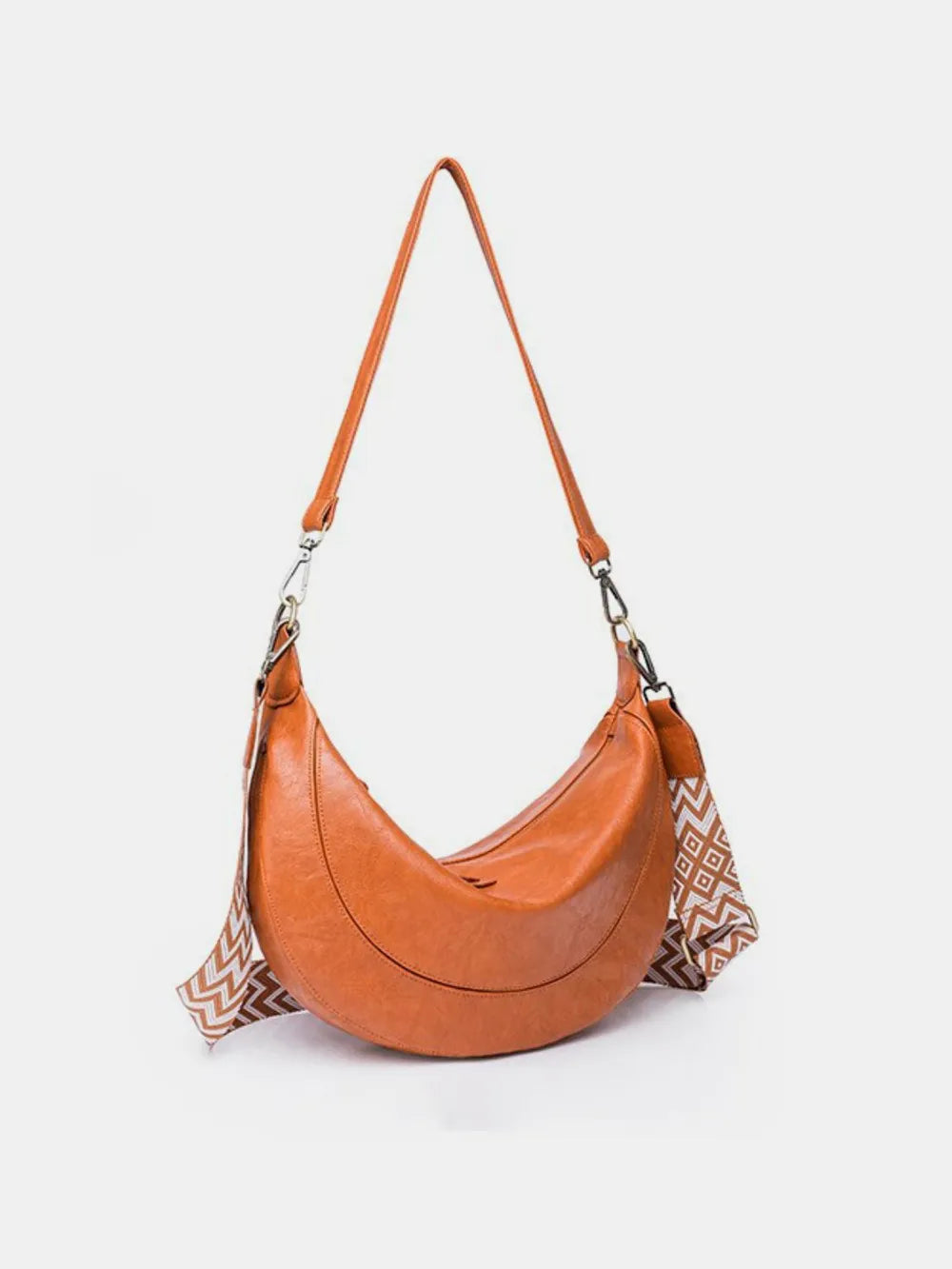 PU Leather Removable Strap Crossbody Bag - Grace Beauty H&C