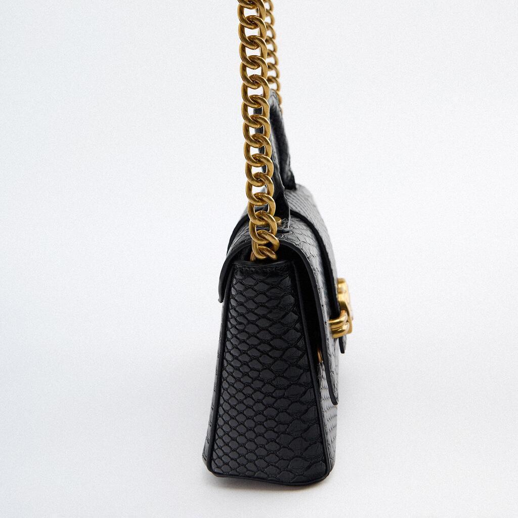 Animal Print Mini Cross Body Carrying Chain Bag - Grace Beauty H&C