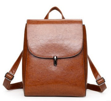 Fashion Woman Backpack Leather Brands Female Backpacks High Quality Schoolbag - Grace Beauty H&C