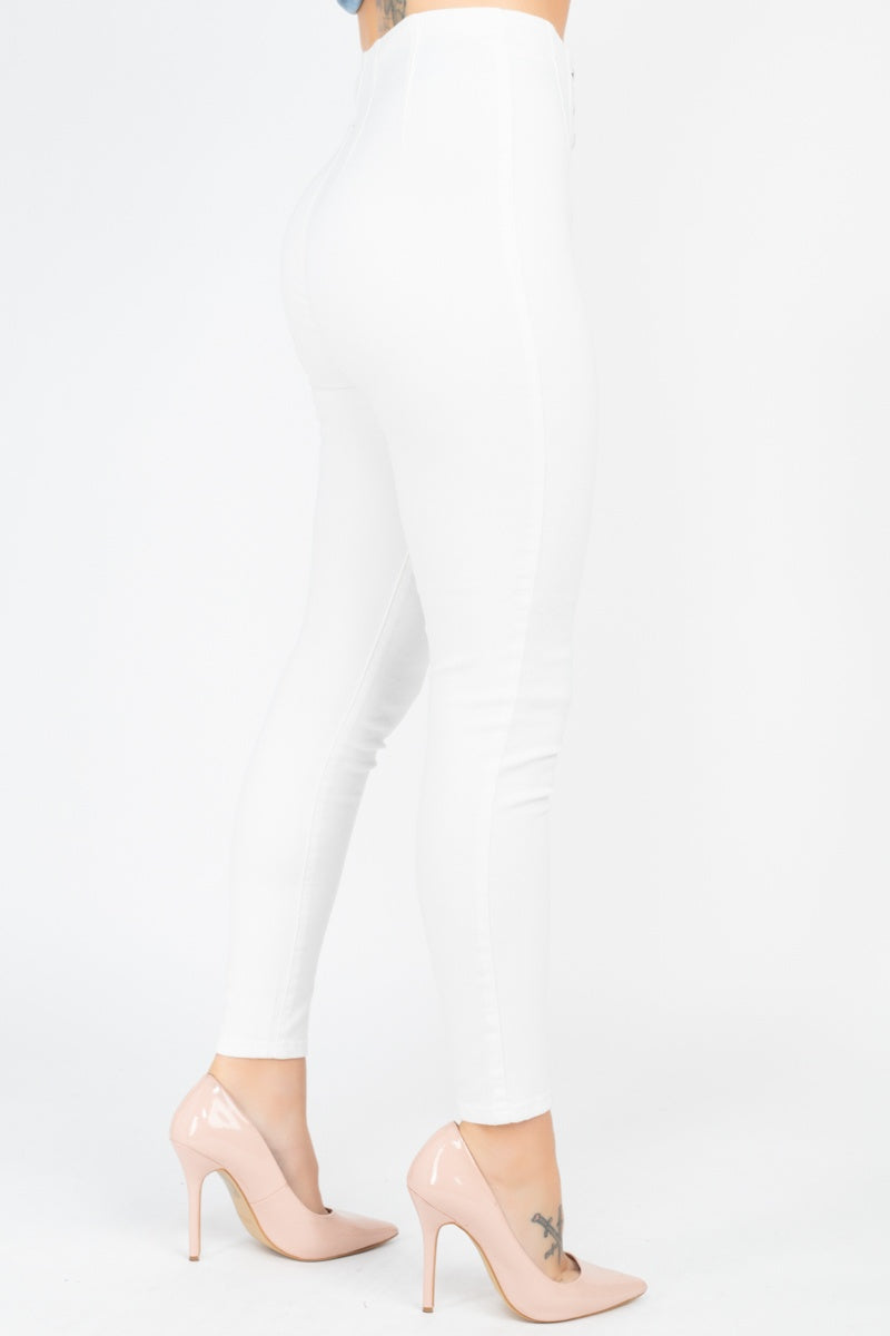 High Waist Denim Jeans - Grace Beauty H&C