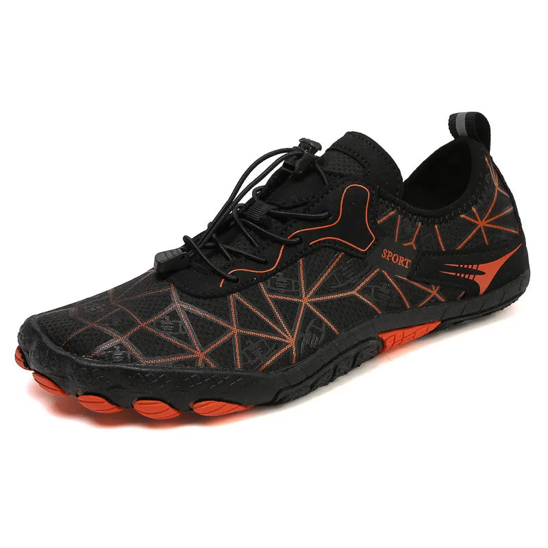Elastic Lock Laces Mesh Contrast Breathable Athletic - Grace Beauty H&C