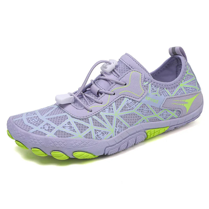 Elastic Lock Laces Mesh Contrast Breathable Athletic - Grace Beauty H&C