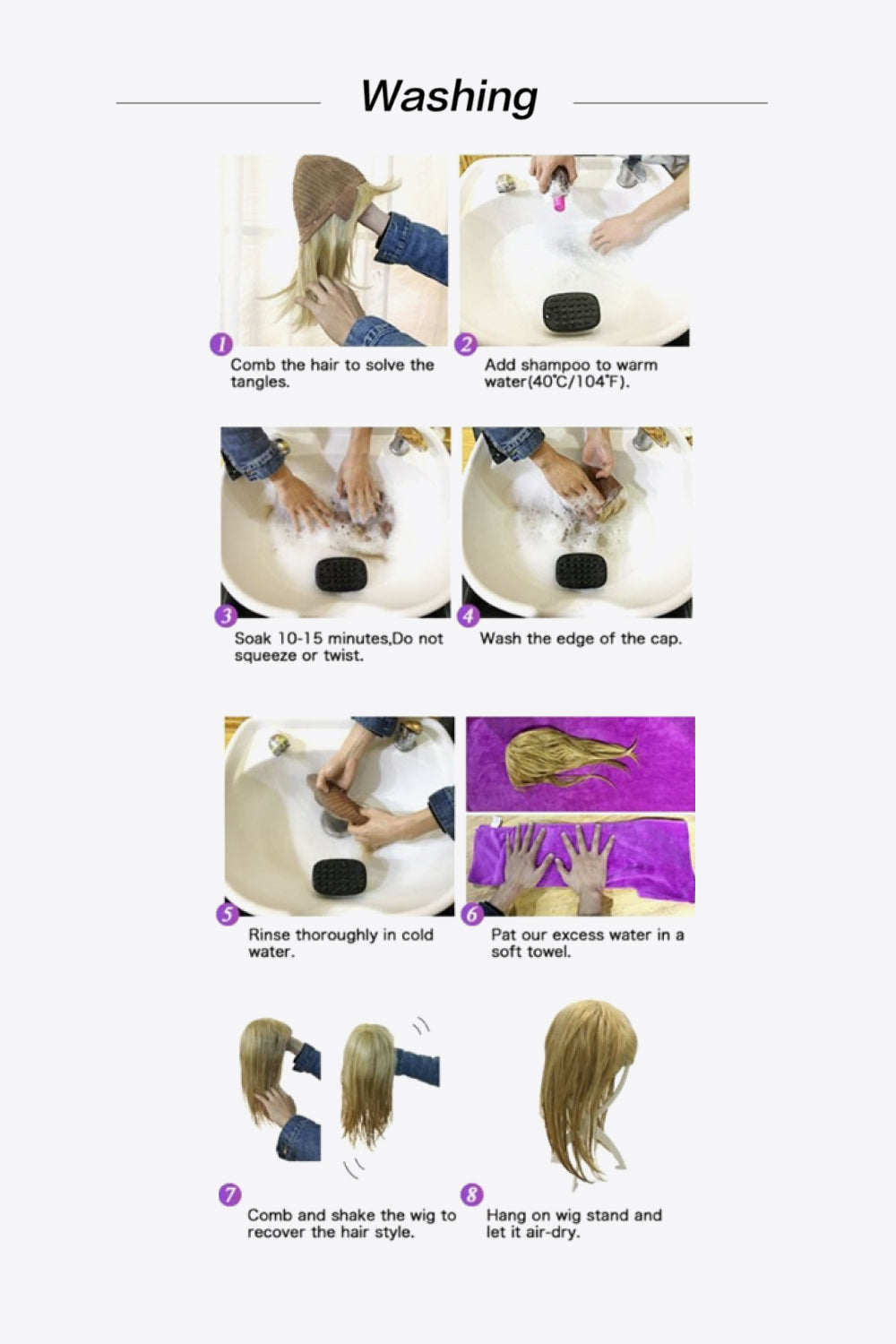 Natural Looking Synthetic Full Machine Bobo Wigs 12'' - Grace Beauty H&C
