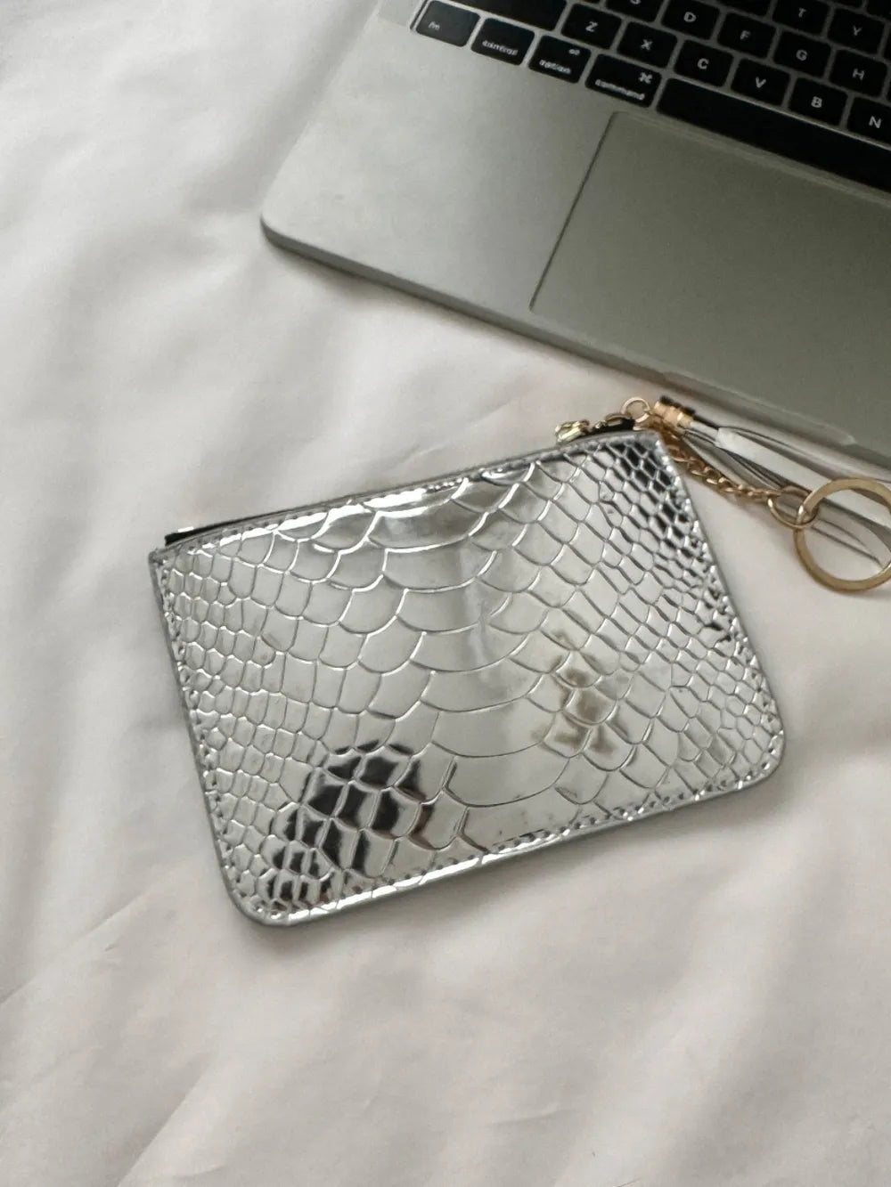 PU Leather Tassel Trim Card Case – Chic Wallet for Cards & Cash - Grace Beauty H&C