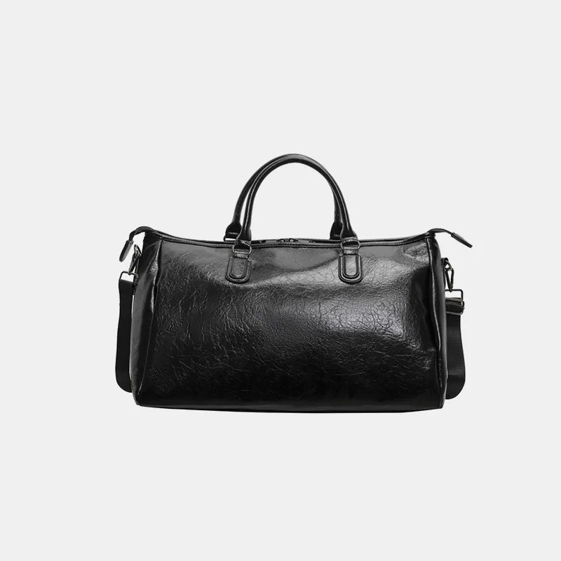 PU Leather Travel Duffel Bag – Oversized Weekender - Grace Beauty H&C