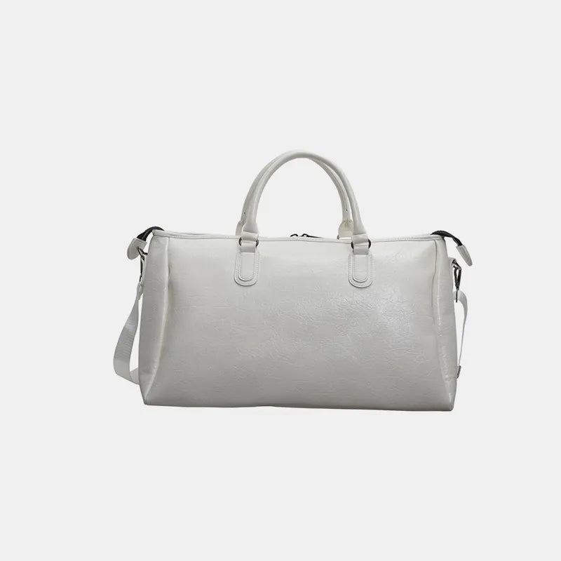 PU Leather Travel Duffel Bag – Oversized Weekender - Grace Beauty H&C