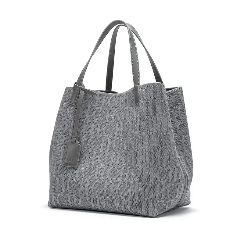 CH Women's Handbag Fashion Classic New Solid Color Letter Design Women's Handbag High Quality Craftsmanship Large Capacity - Grace Beauty H&C
