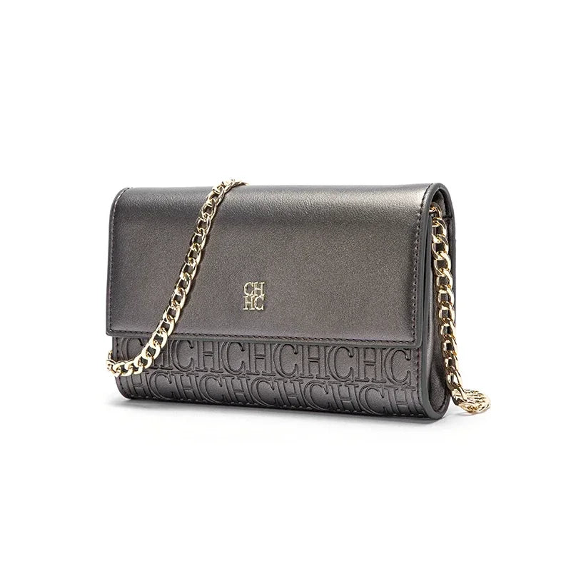 Exquisite Craftsmanship Women's Crossbody Bag Light Luxury Design Chain Bag Letter Elements Color Blocked Women's Chain Bag - Grace Beauty H&C