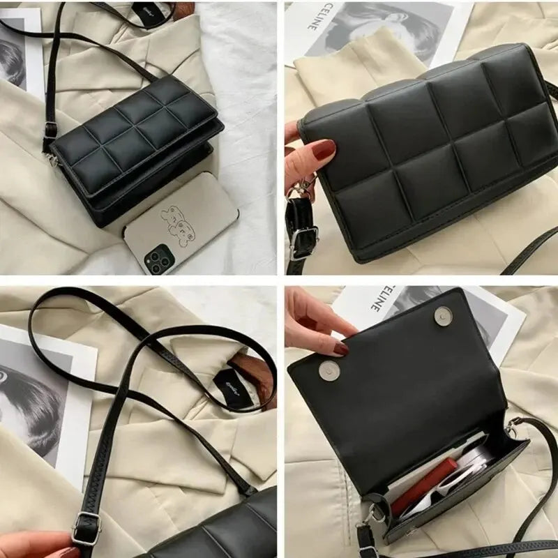 Fashion PU Leather Female Crossbody Bag - Grace Beauty H&C