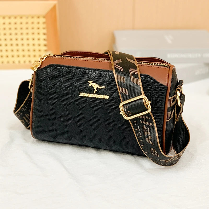 Luxury Women's Handbag Designer Women's High Quality Soft Small Square Bag Fashion Trend Women's Multi layered Crossbody Bags - Grace Beauty H&C