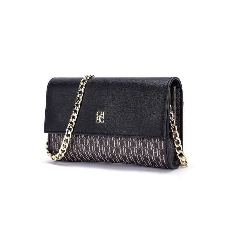 Exquisite Craftsmanship Women's Crossbody Bag Light Luxury Design Chain Bag Letter Elements Color Blocked Women's Chain Bag - Grace Beauty H&C