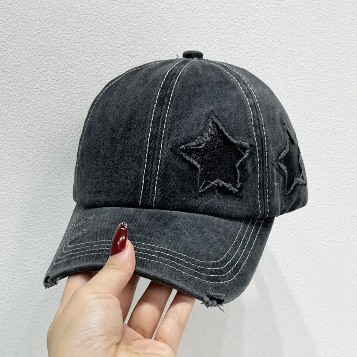 Star Adjustable Baseball Cap - Grace Beauty H&C