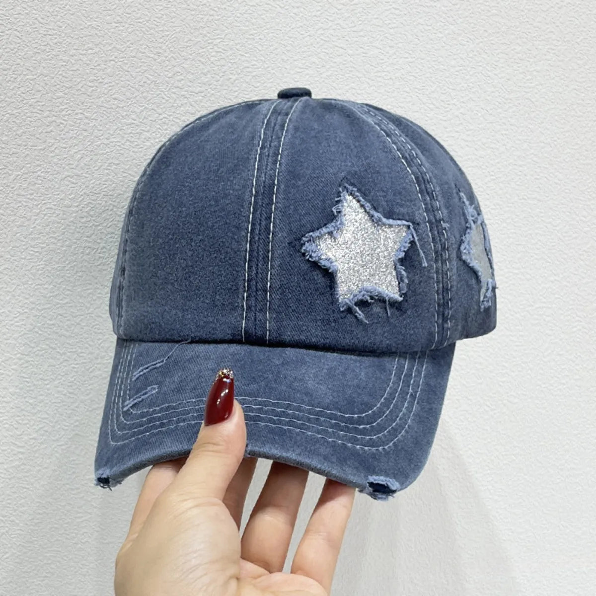 Star Adjustable Baseball Cap - Grace Beauty H&C