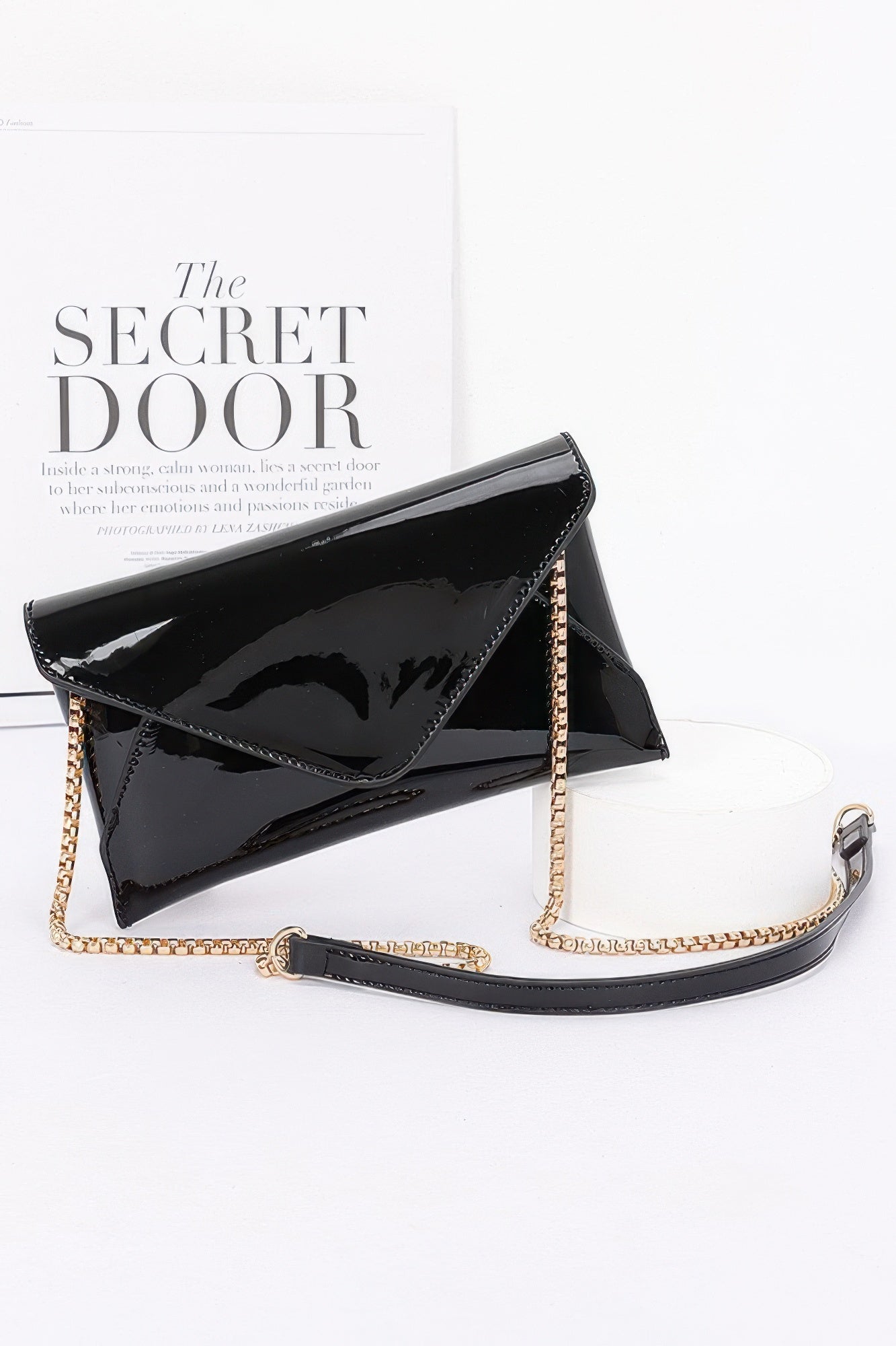 Enamel Envelope Clutch - Grace Beauty H&C