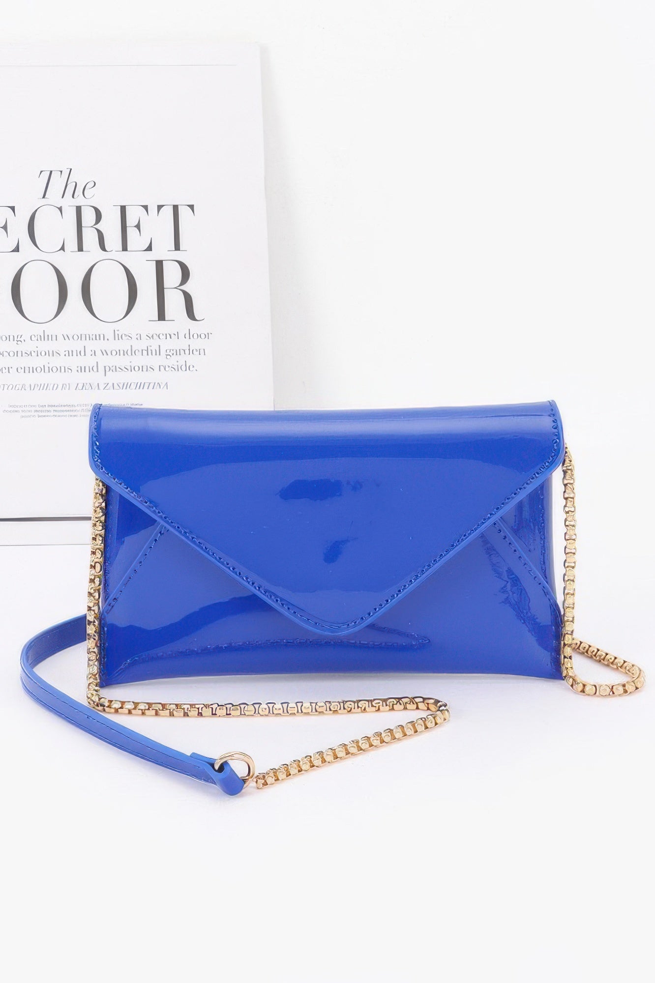 Enamel Envelope Clutch - Grace Beauty H&C