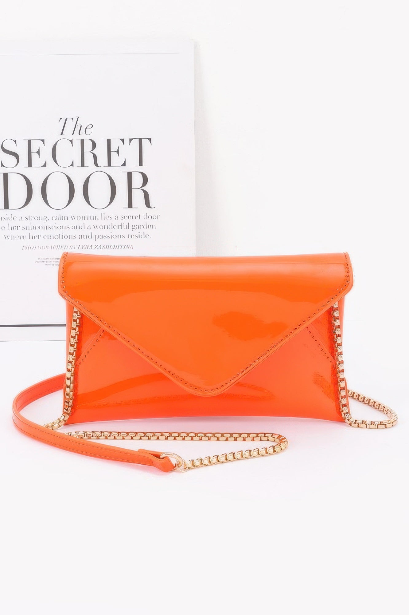 Enamel Envelope Clutch - Grace Beauty H&C