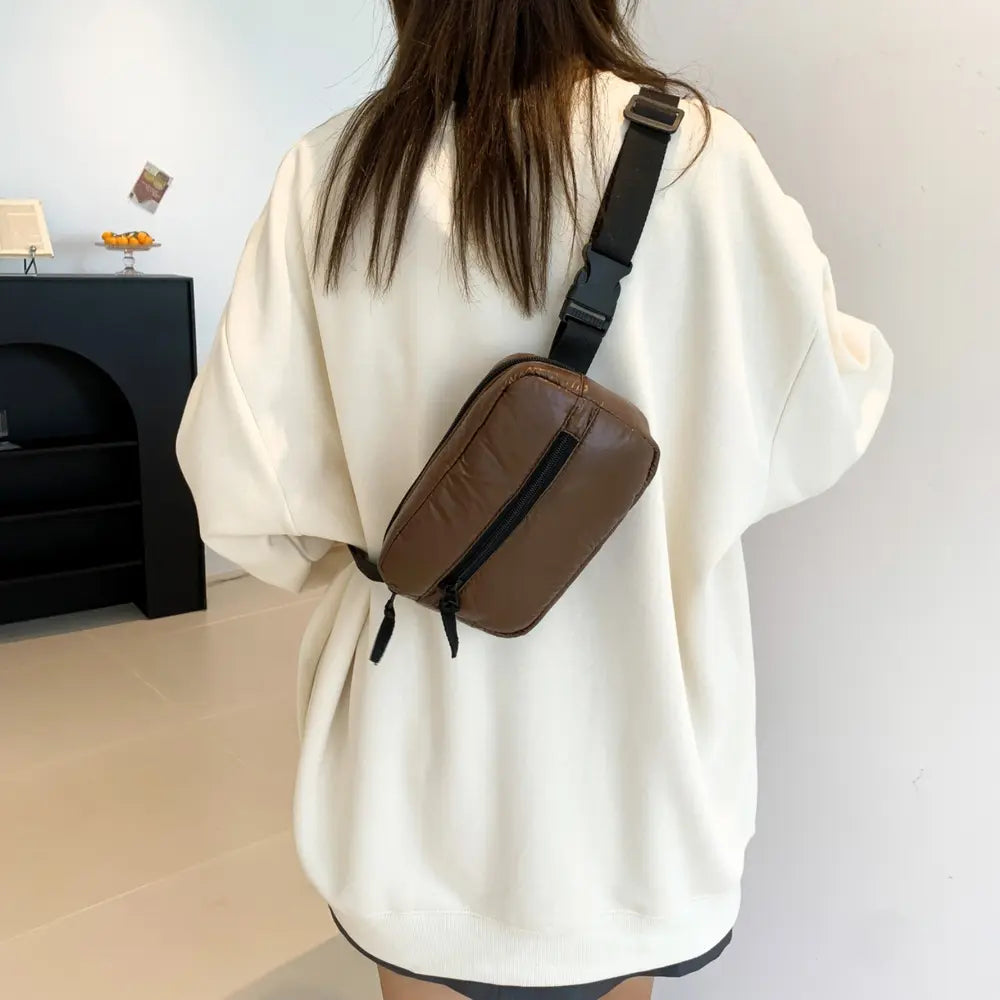 Women's Adjustable Strap Sling Bag – Casual Crossbody Shoulder Purse - Grace Beauty H&C
