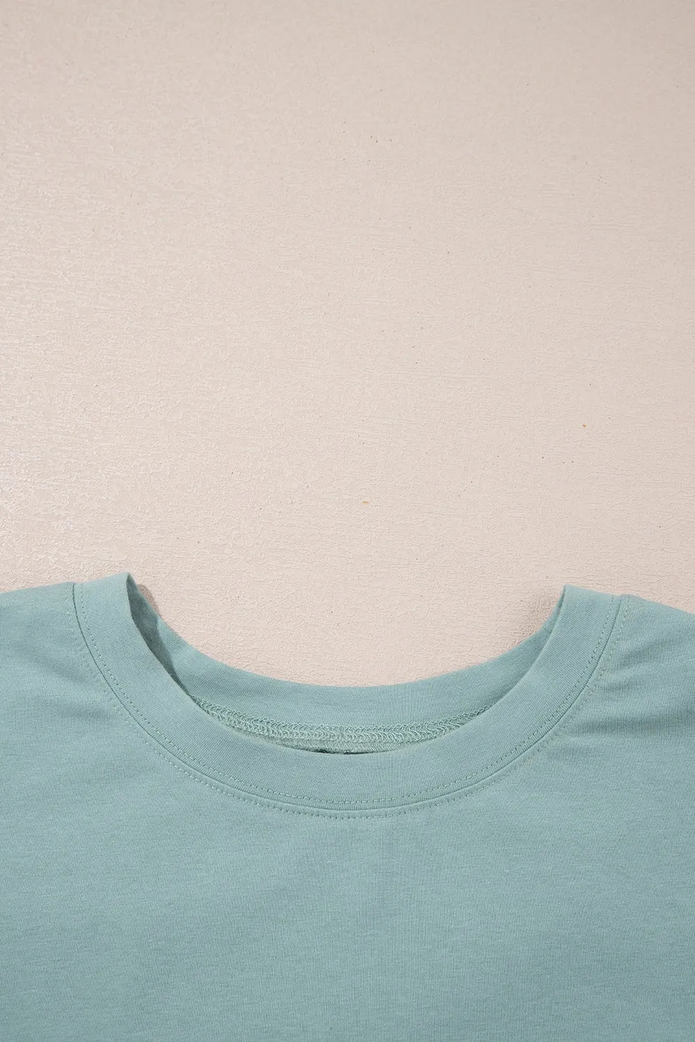 Frayed Denim Star Patched Oversize T Shirt - Grace Beauty H&C