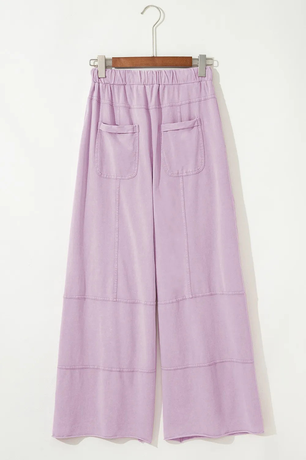 Wide-Leg Cargo Pants with Drawstring Waist - Grace Beauty H&C
