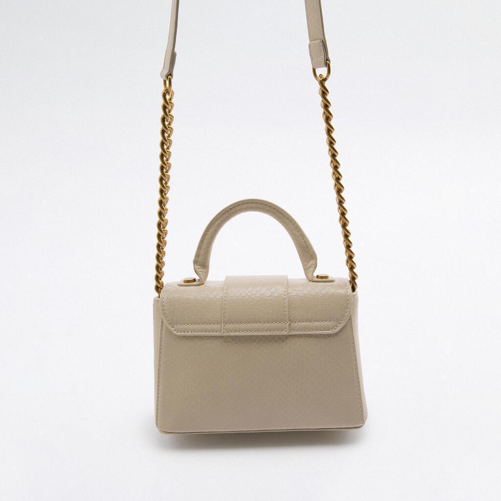 Animal Print Mini Cross Body Carrying Chain Bag - Grace Beauty H&C