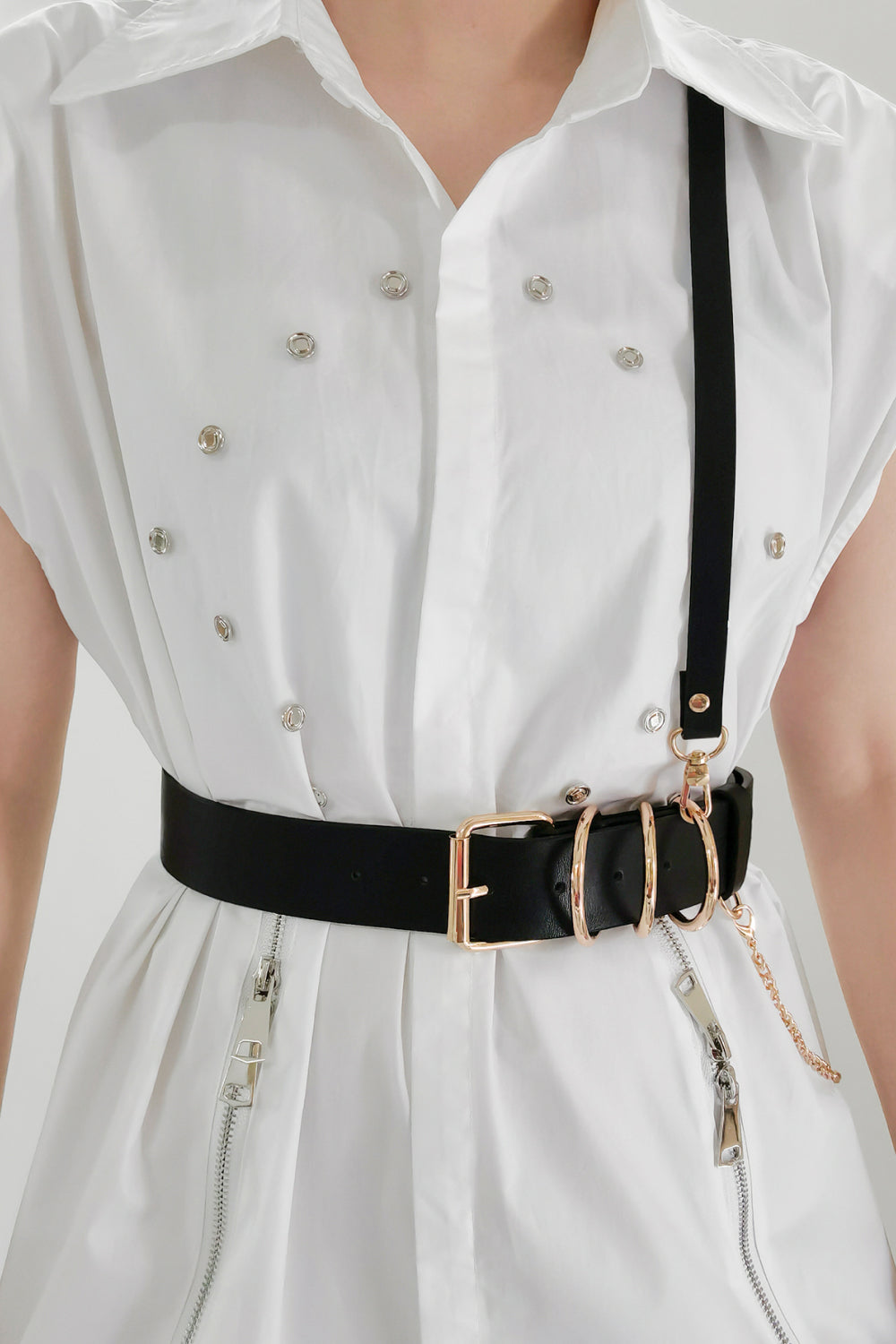 Punk PU Belt - Grace Beauty H&C