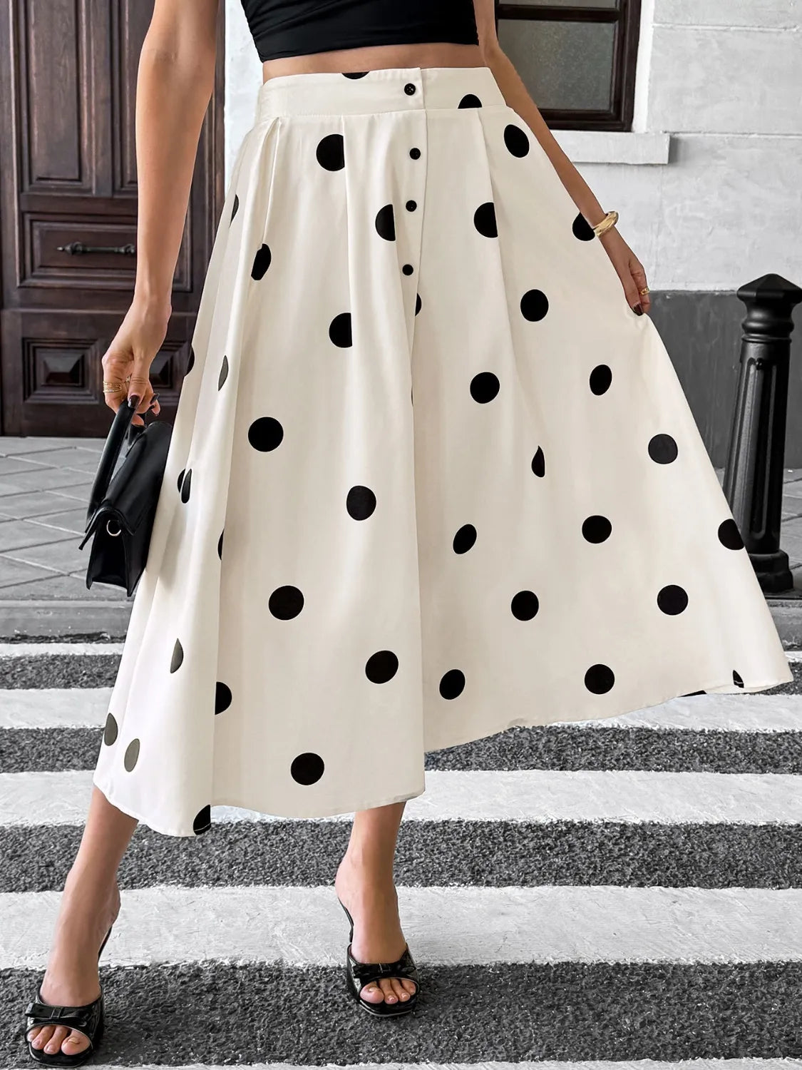 Polka Dot Skirt - Grace Beauty H&C