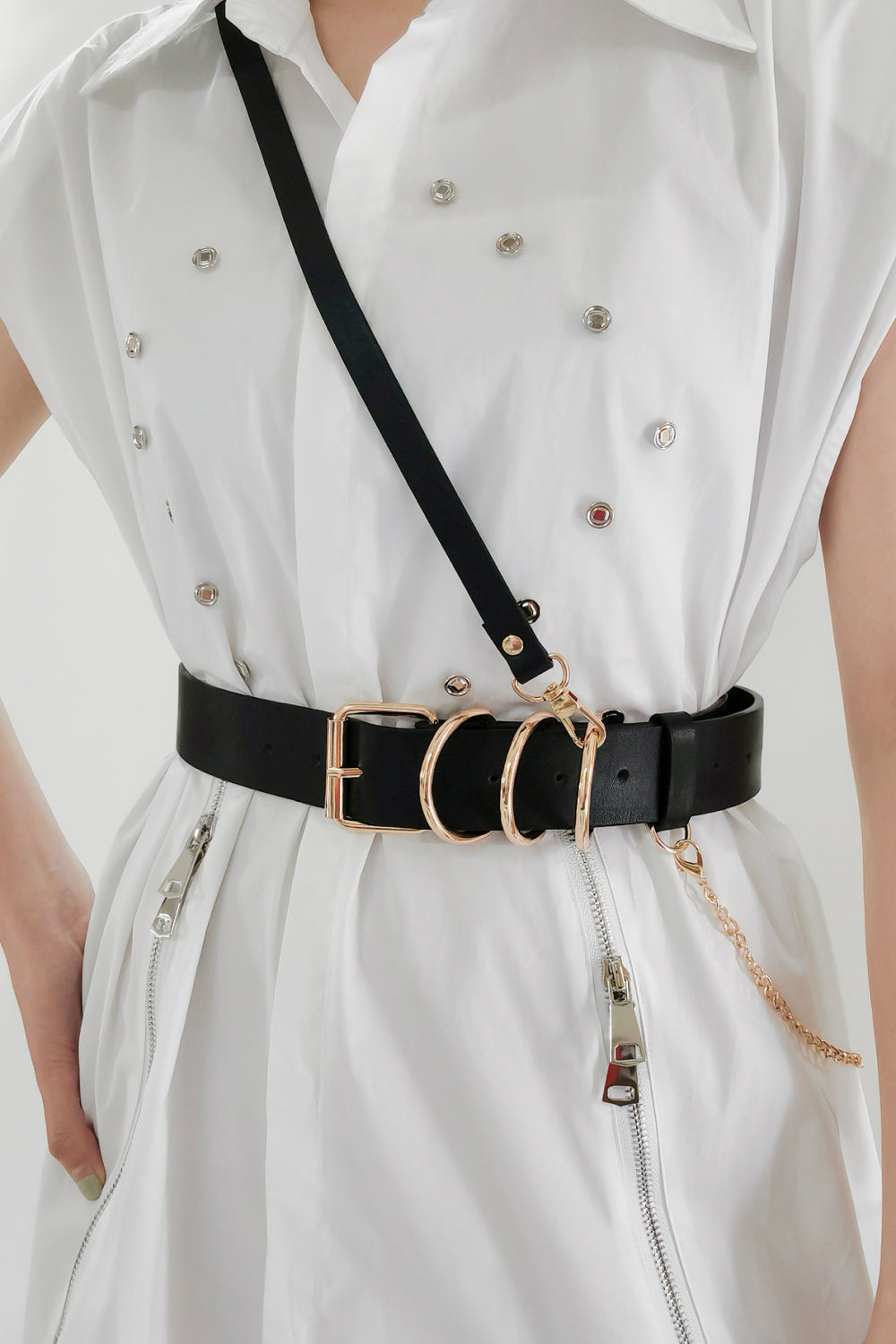 Punk PU Belt - Grace Beauty H&C