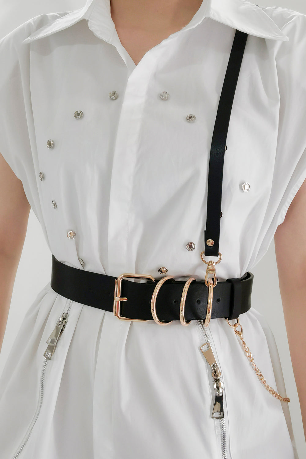 Punk PU Belt - Grace Beauty H&C