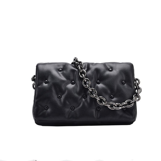 Fashion Simple Single Shoulder Chain Small Square Bag - Grace Beauty H&C 