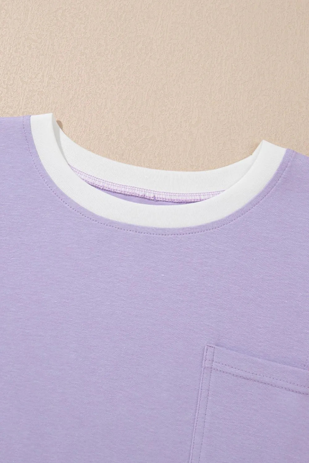 Color Block Patchwork Half Sleeve Oversized T Shirt - Grace Beauty H&C 