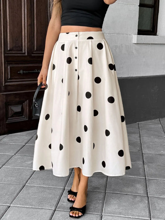 Polka Dot Skirt - Grace Beauty H&C 