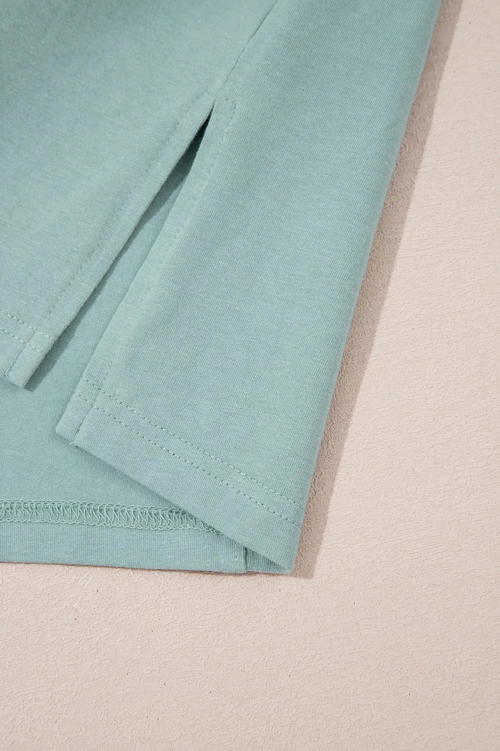 Frayed Denim Star Patched Oversize T Shirt - Grace Beauty H&C 