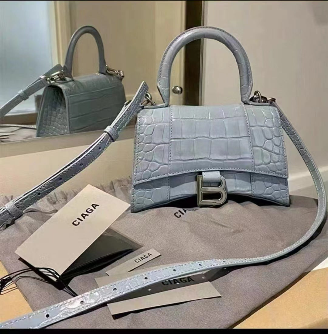 Elegant PU Leather Balenciaga Hourglass Bag - Grace Beauty H&C 