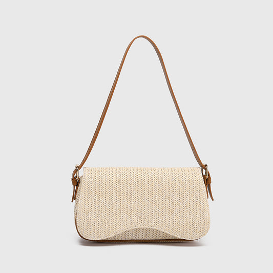 Straw Bag Women's Shoulder Bag - Grace Beauty H&C 
