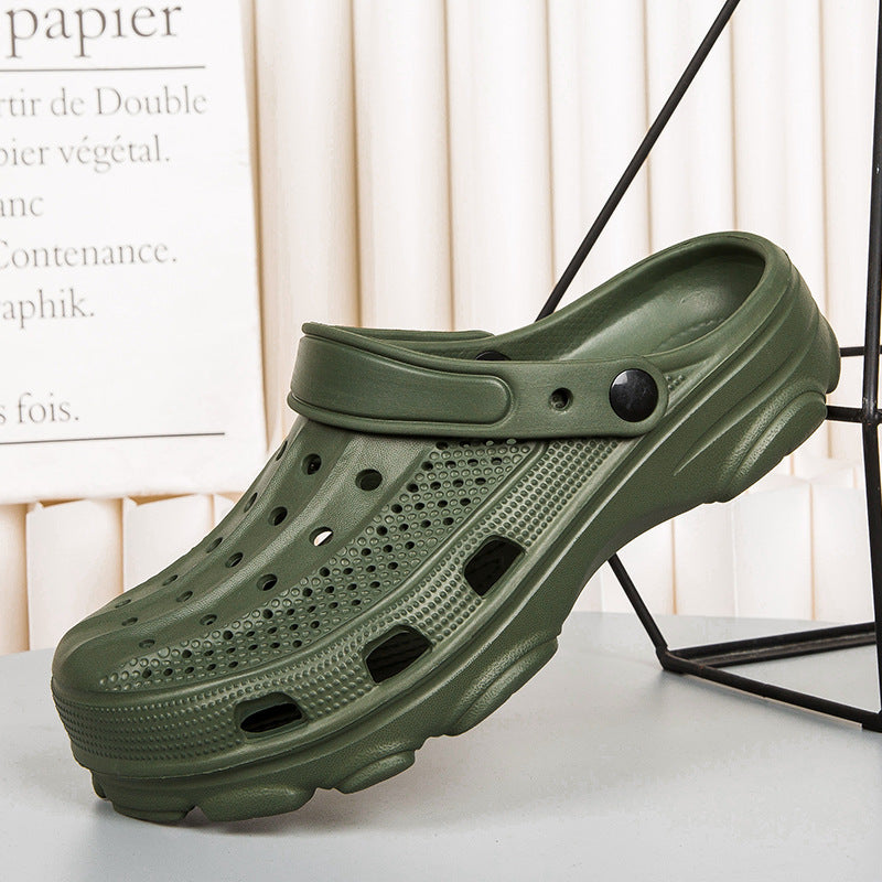 Ladies' cute and anti-slip crocs and ss at home can be worn outside and are versatile - Grace Beauty H&C 
