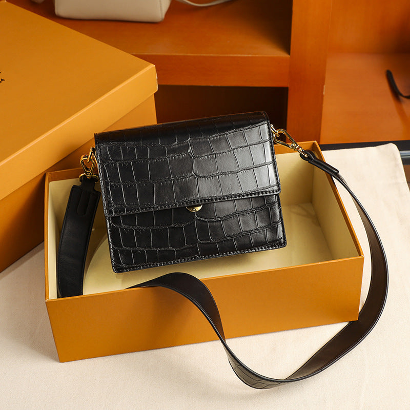 Shoulder Bag Stone Grain Messenger Fashion - Grace Beauty H&C 