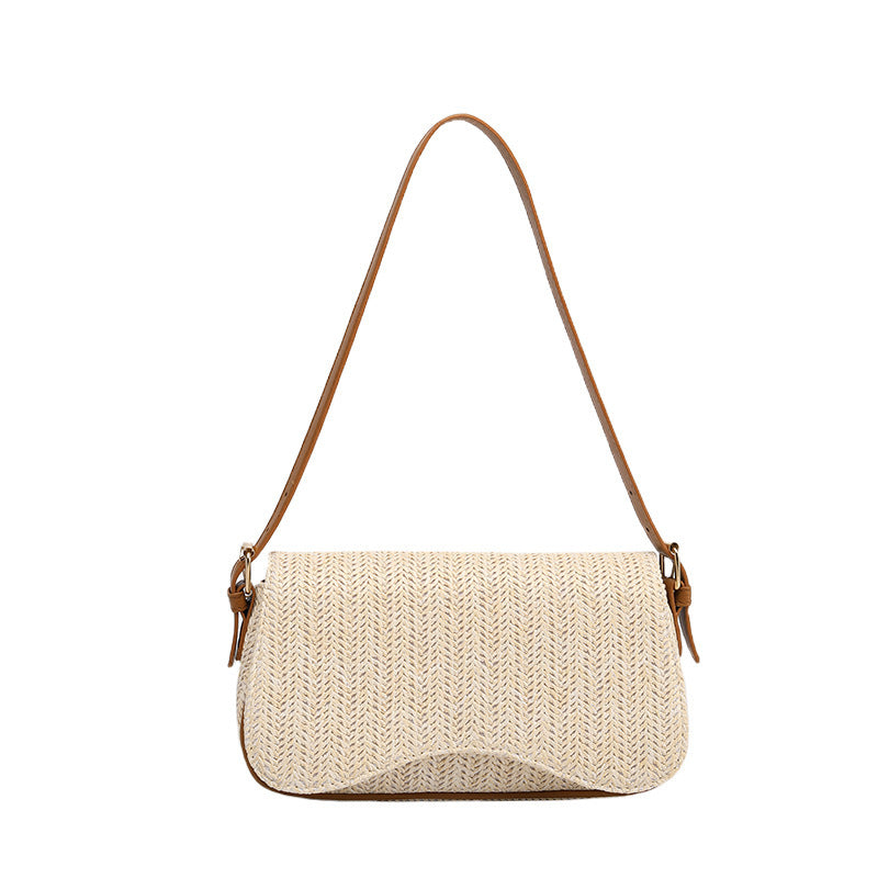 Straw Bag Women's Shoulder Bag - Grace Beauty H&C 