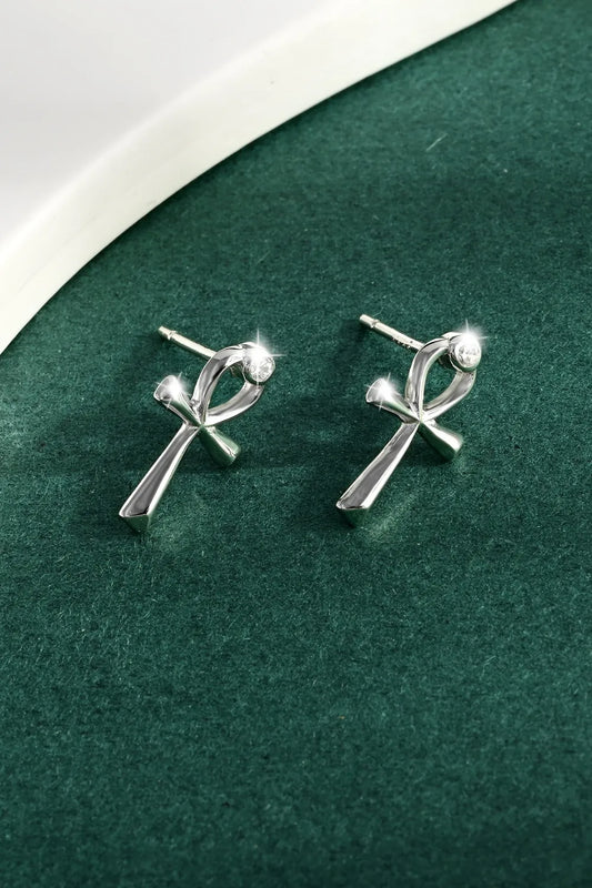 925 Sterling Silver Inland Zircon Earrings - Grace Beauty H&C 