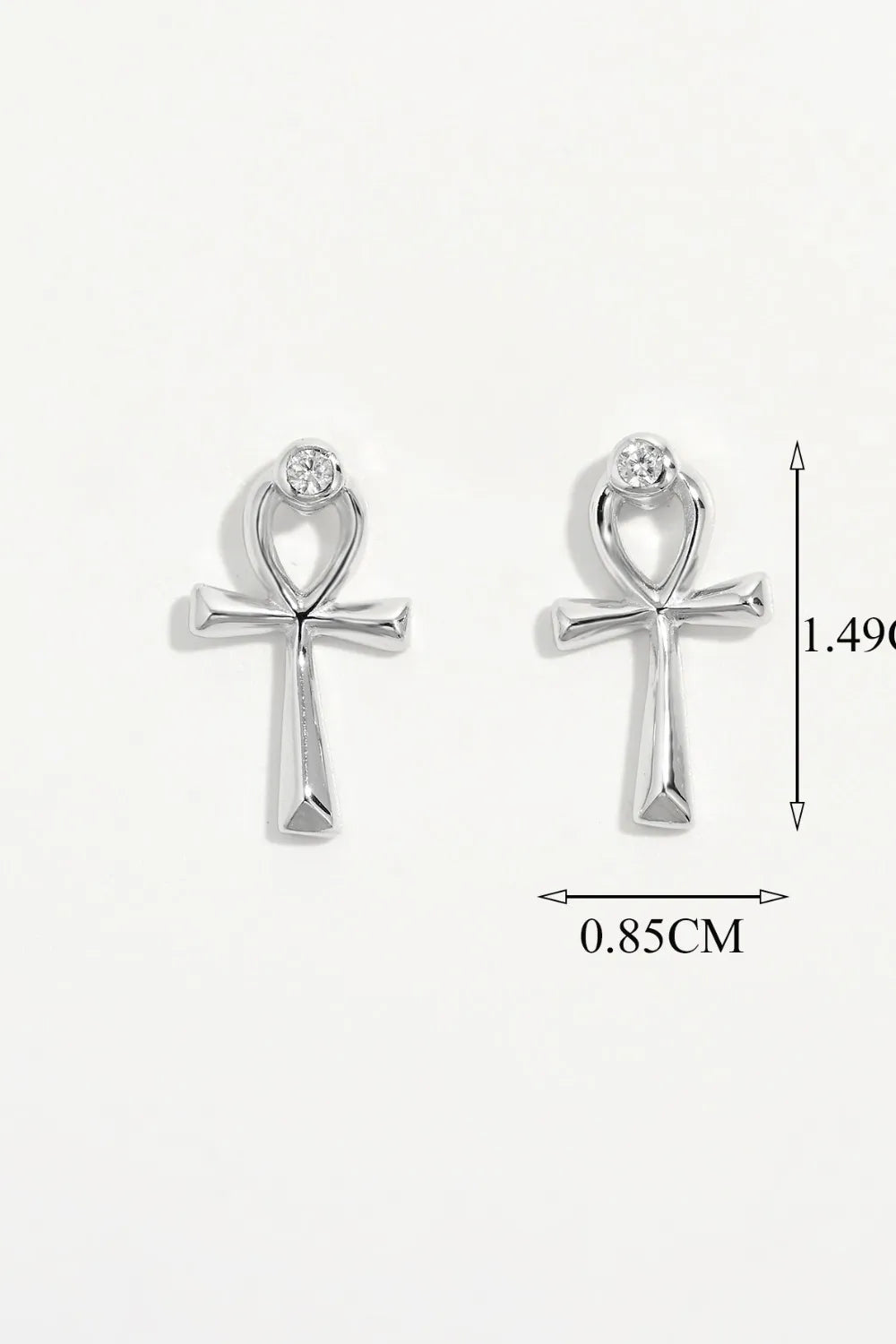 925 Sterling Silver Inland Zircon Earrings - Grace Beauty H&C 