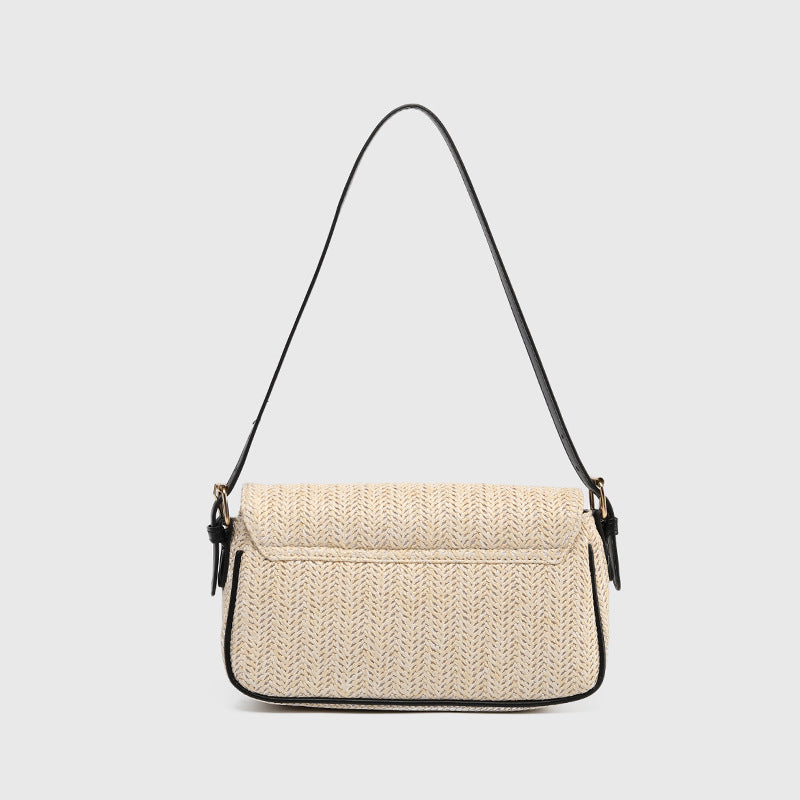 Straw Bag Women's Shoulder Bag - Grace Beauty H&C 